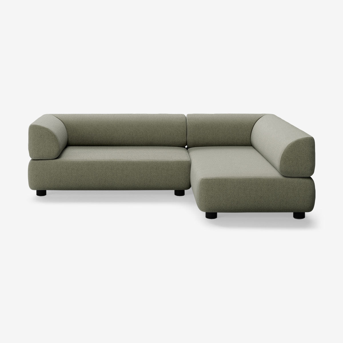 Bolder Sofa 265x170 Links Heritage Leaf Niedrige Beine