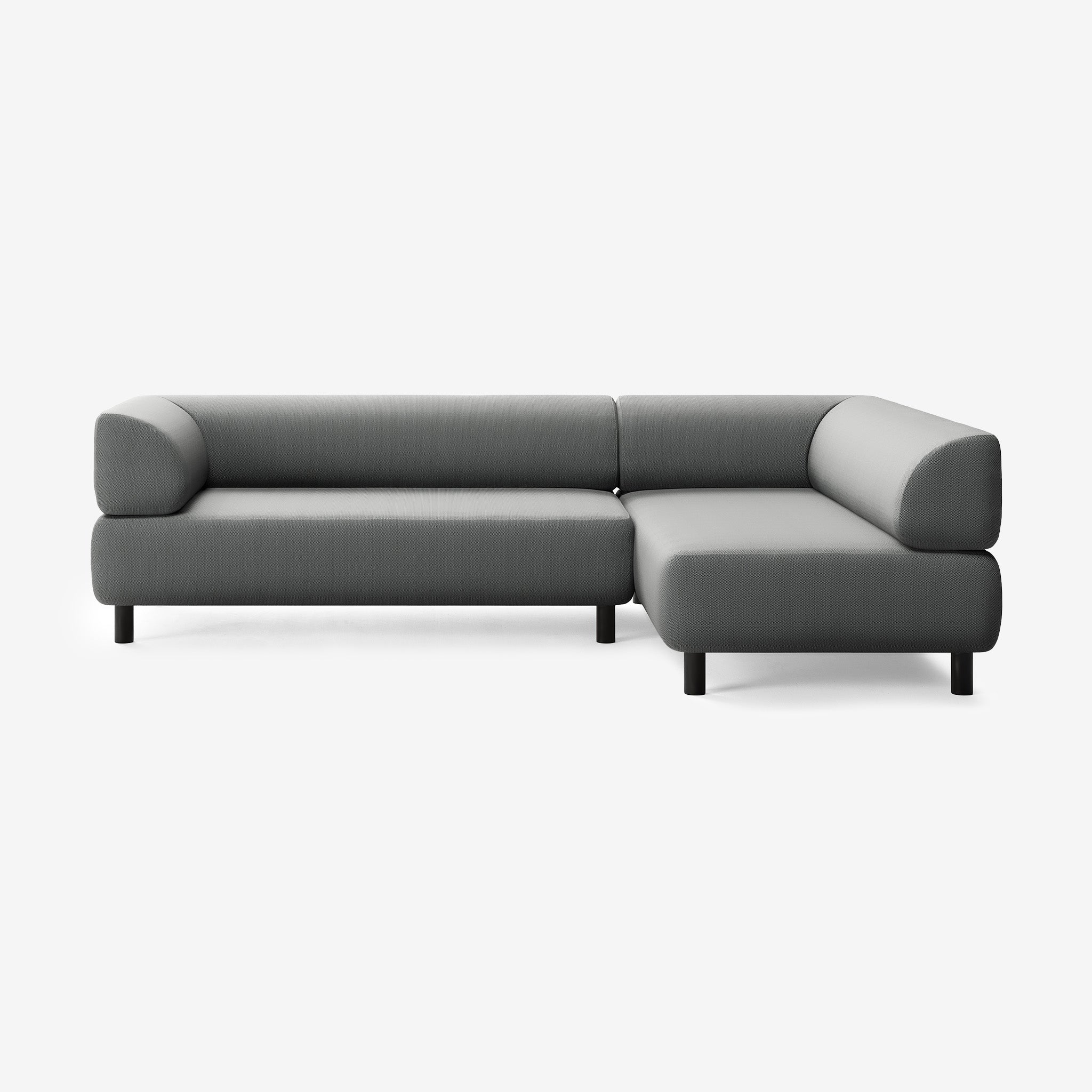 Bolder Sofa 265x170 Loop Charcoal Links