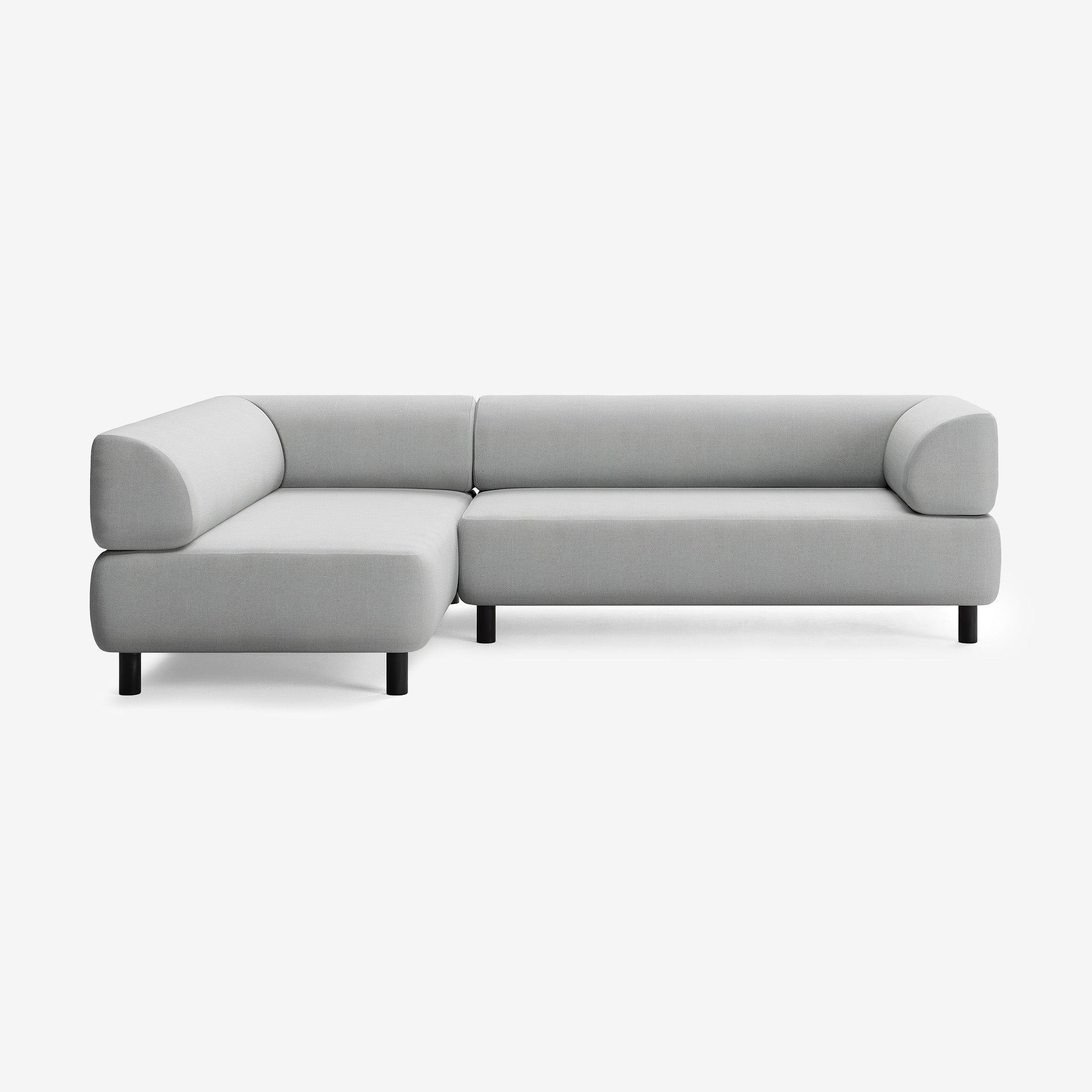 Bolder Sofa 265x170 Nantes Grey Chine Rechts