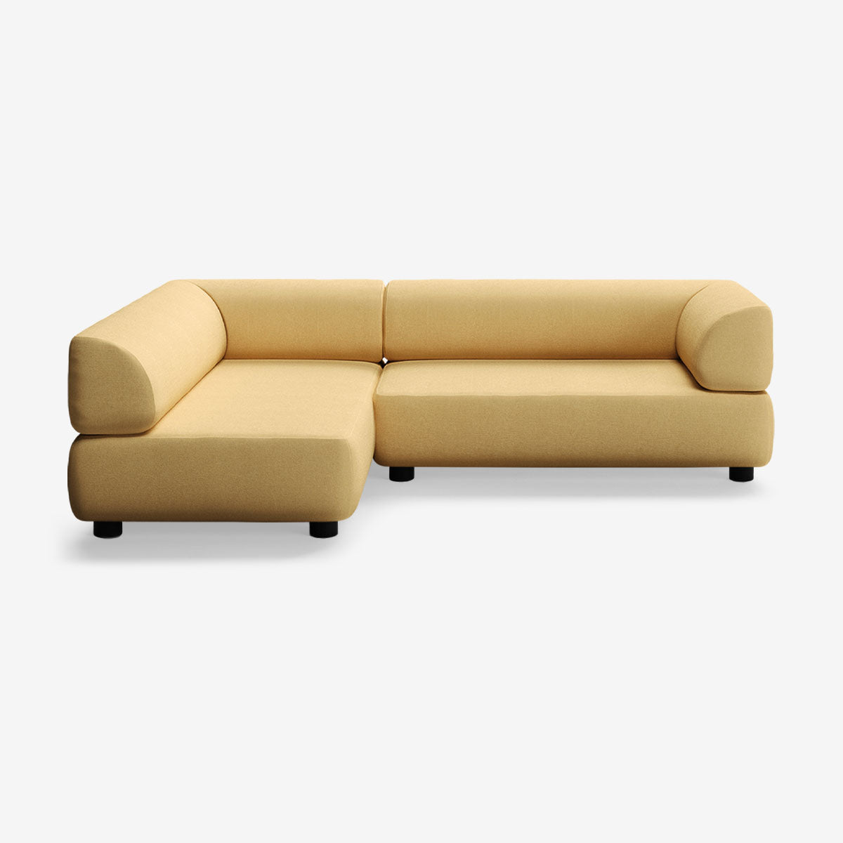 Bolder Sofa 265x170 Rechts Nantes Sunlight Niedrige Beine