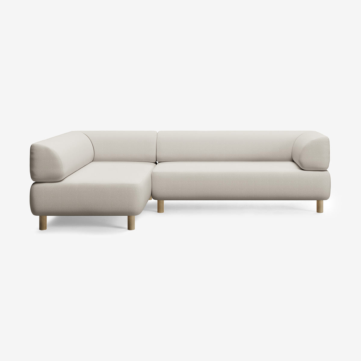 Bolder Sofa 265x170 cm 5-Sitzer Rechts Loop Marble