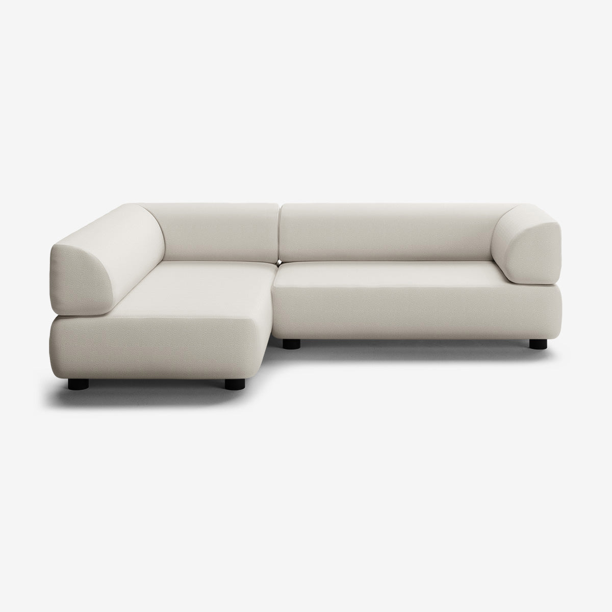 Bolder Sofa 265x170 cm niedrige Füße 5-Sitzer Rechts Loop Marble