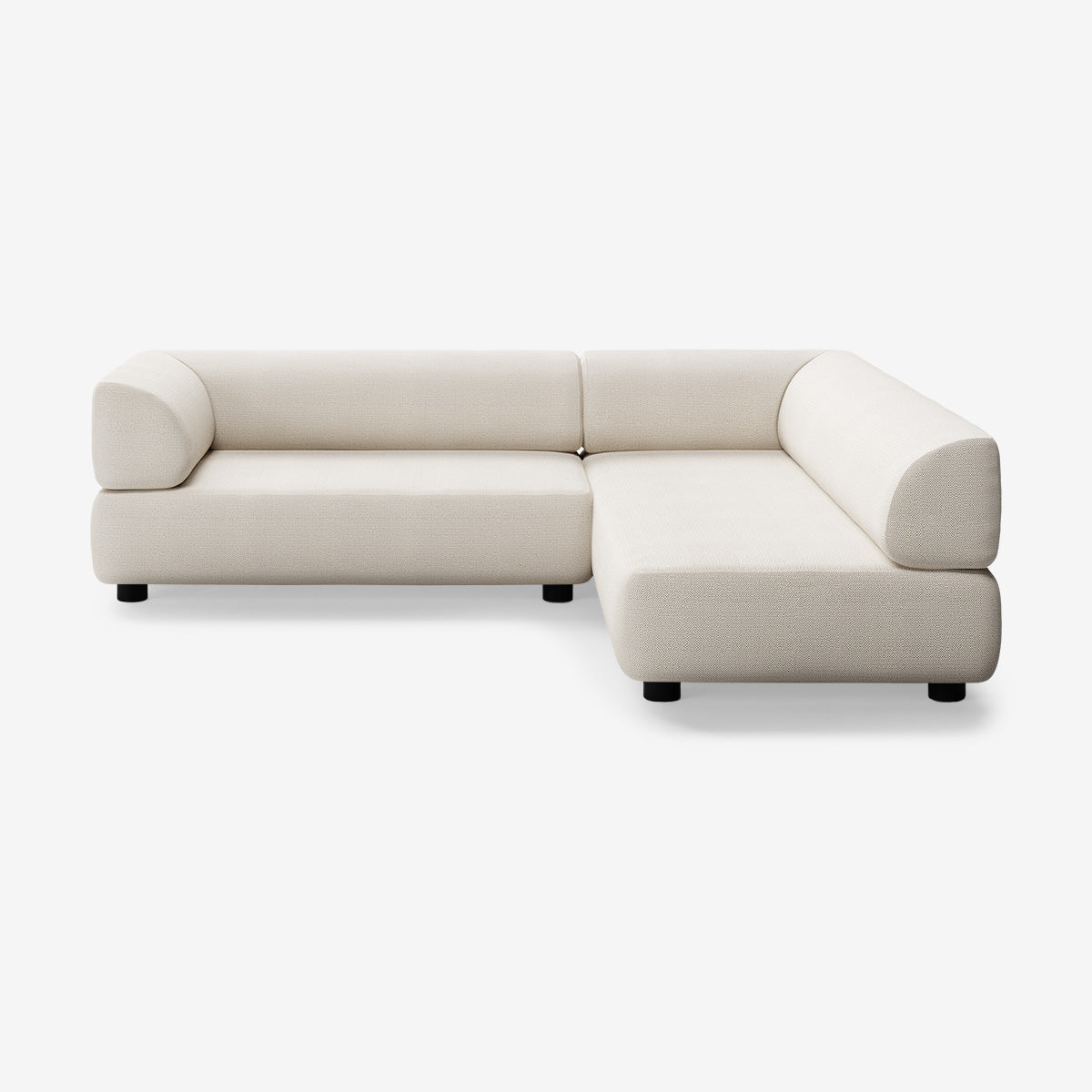 Bolder Sofa 265x200 Links Savant Whisper Niedrige Beine