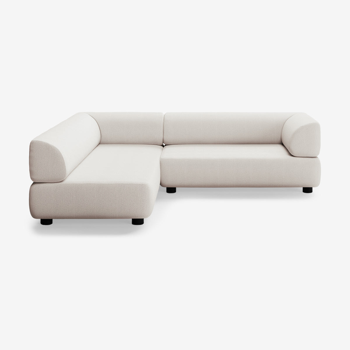 Bolder Sofa 265x200 Rechts Arc Frame Niedrige Beine