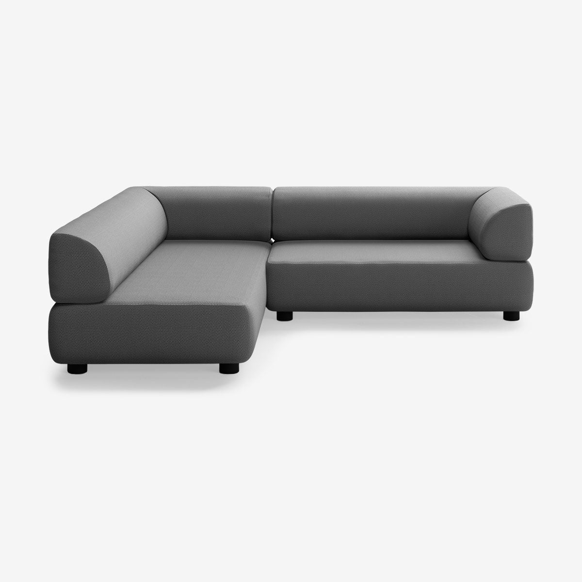 Bolder Sofa 265x200 Rechts Loop Shadow Niedrige Beine
