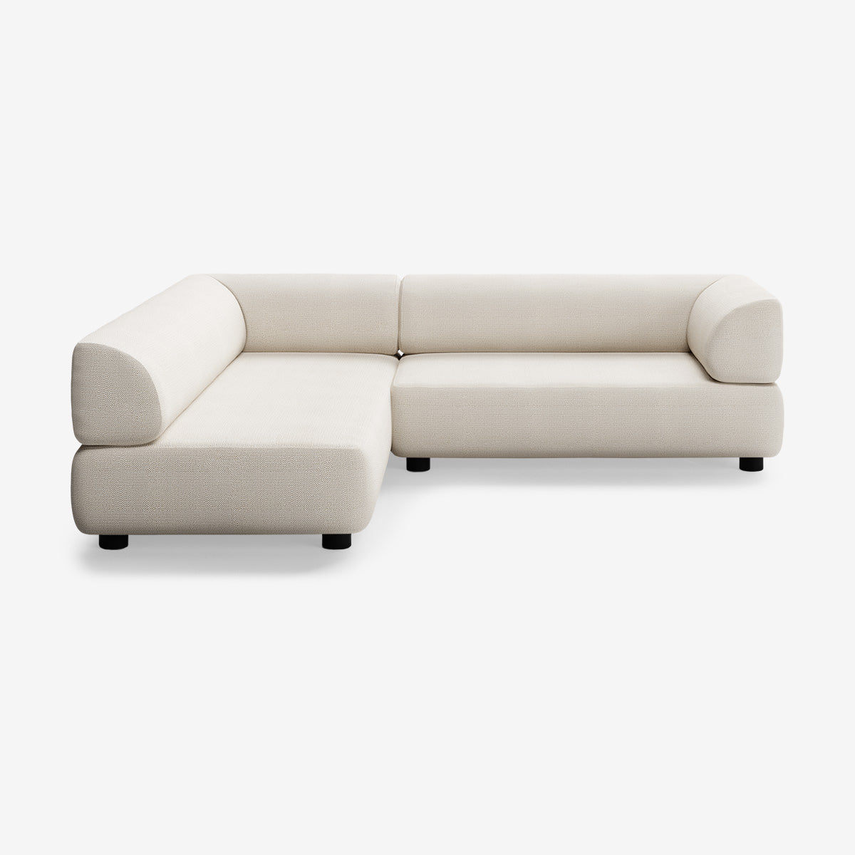 Bolder Sofa 265x200 Rechts Savant Whisper Niedrige Beine