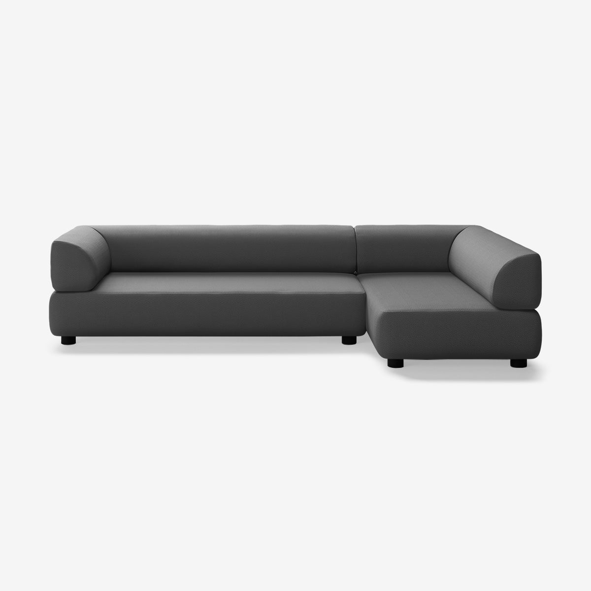 Bolder Sofa 295x150 Links Loop Shadow Niedrige Beine