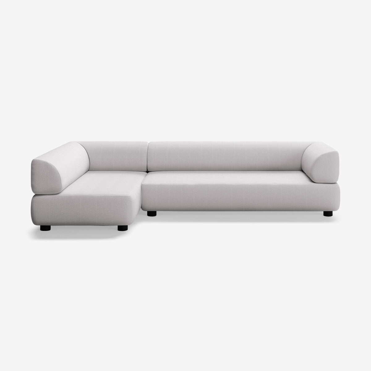 Bolder Sofa 295x150 Rechts Arc Concrete Niedrige Beine