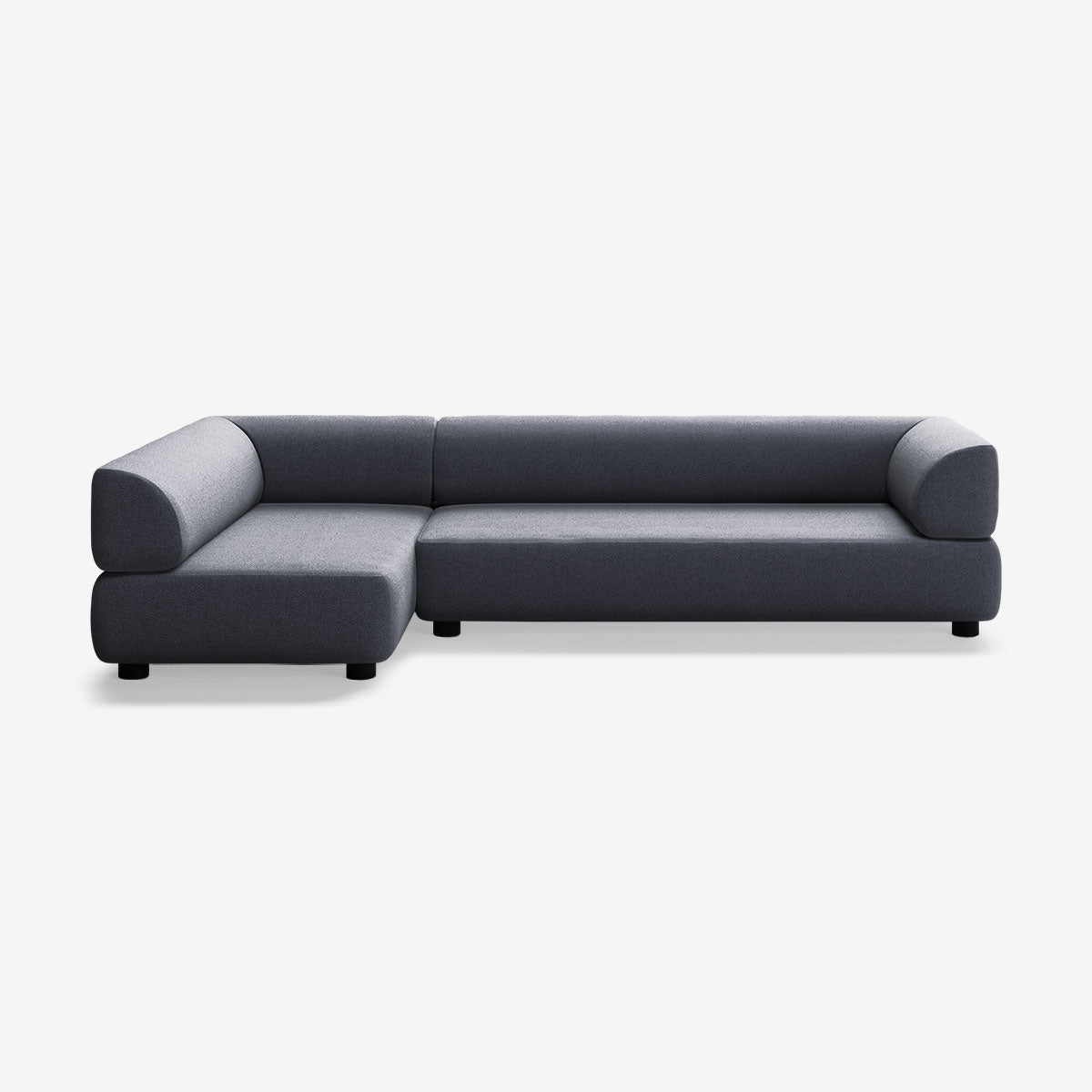 Bolder Sofa 295x150 Rechts Heritage Indigo Niedrige Beine