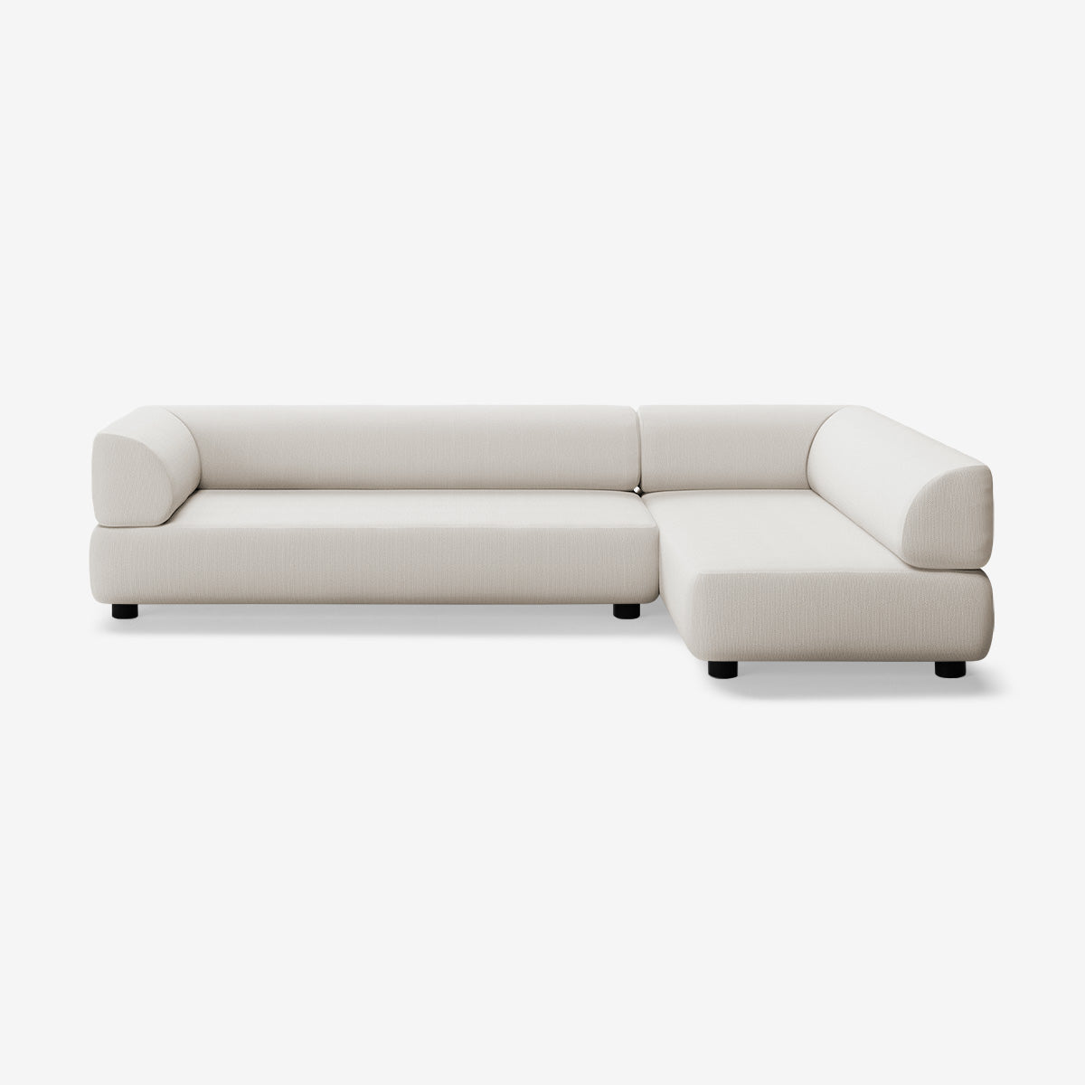 Bolder Sofa 295x170 Links Arc Frame Niedrige Beine