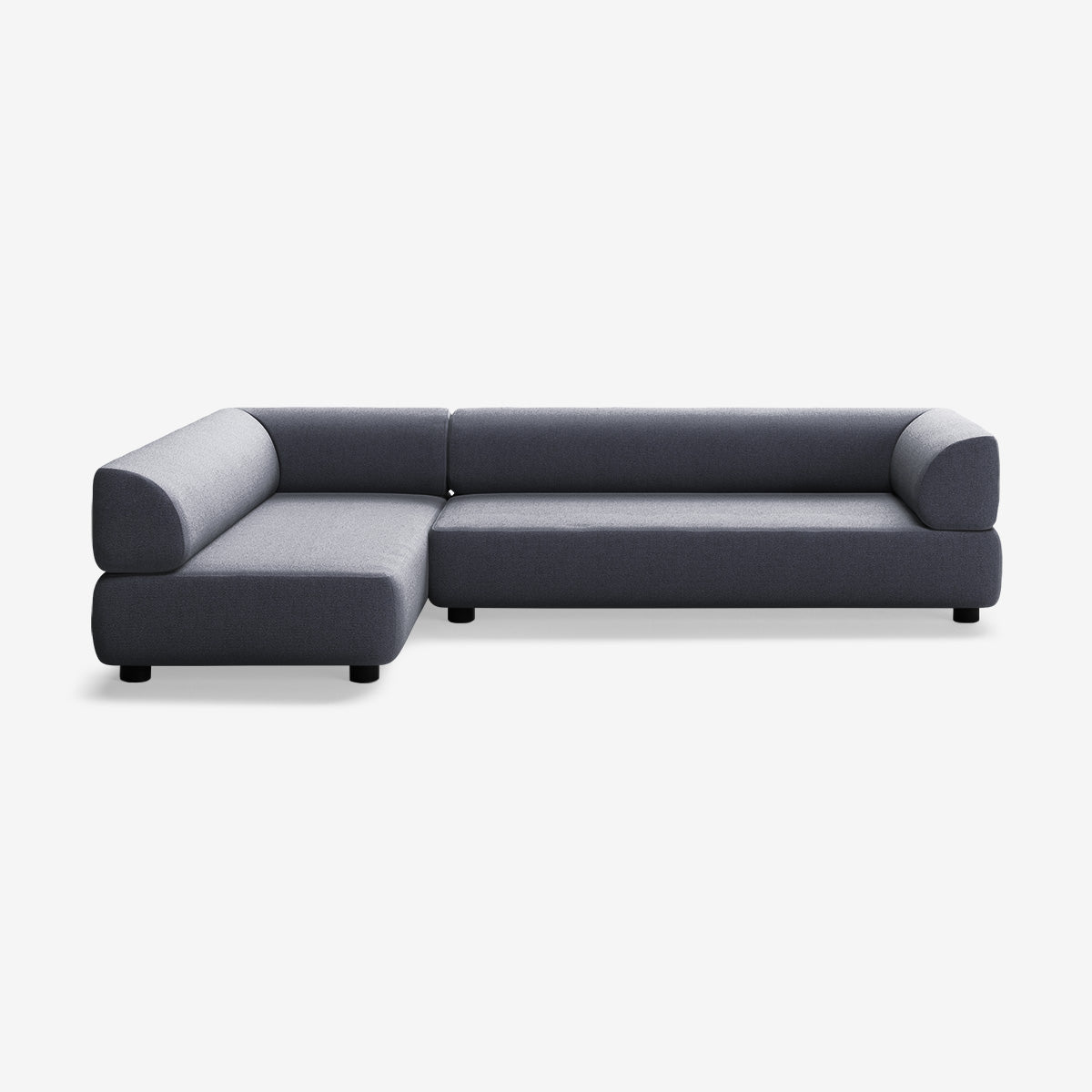 Bolder Sofa 295x170 Rechts Heritage Indigo Niedrige Beine