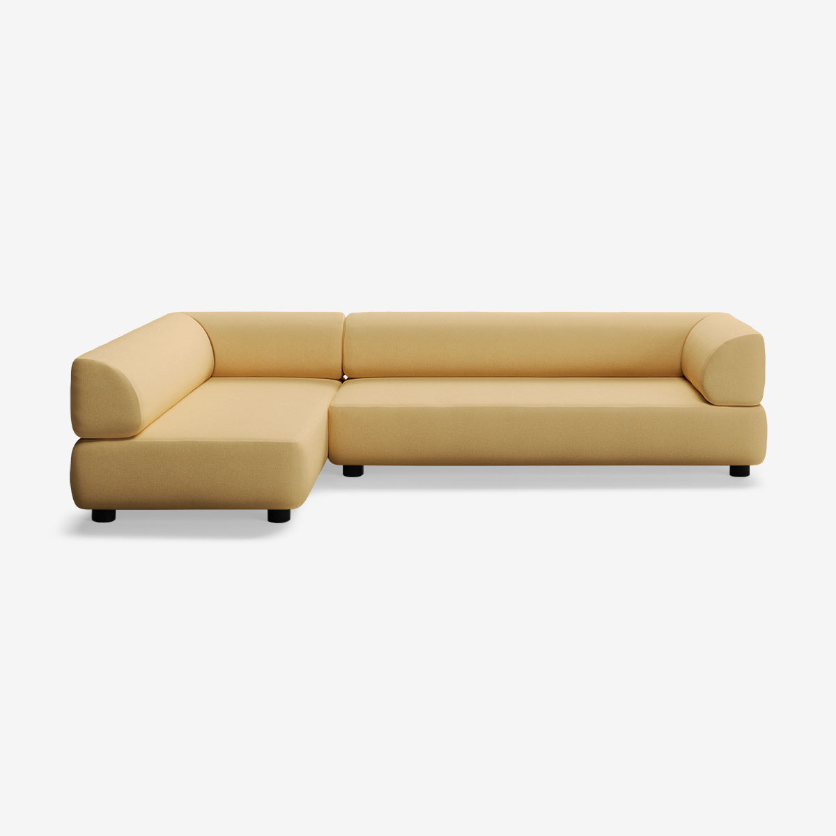 Bolder Sofa 295x170 Rechts Nantes Sunlight Niedrige Beine