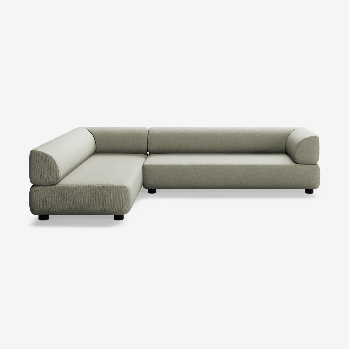 Bolder Sofa 295x200 Arc Oxide Rechts Niedrige Beine