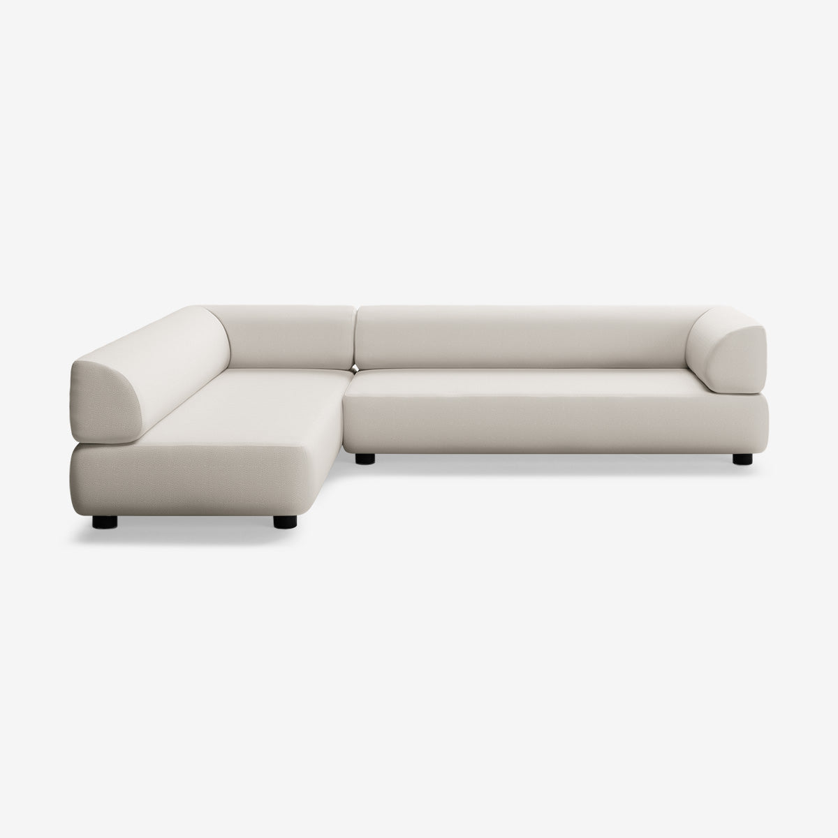 Bolder Sofa 295x200 Loop Marble Rechts Niedrige Beine