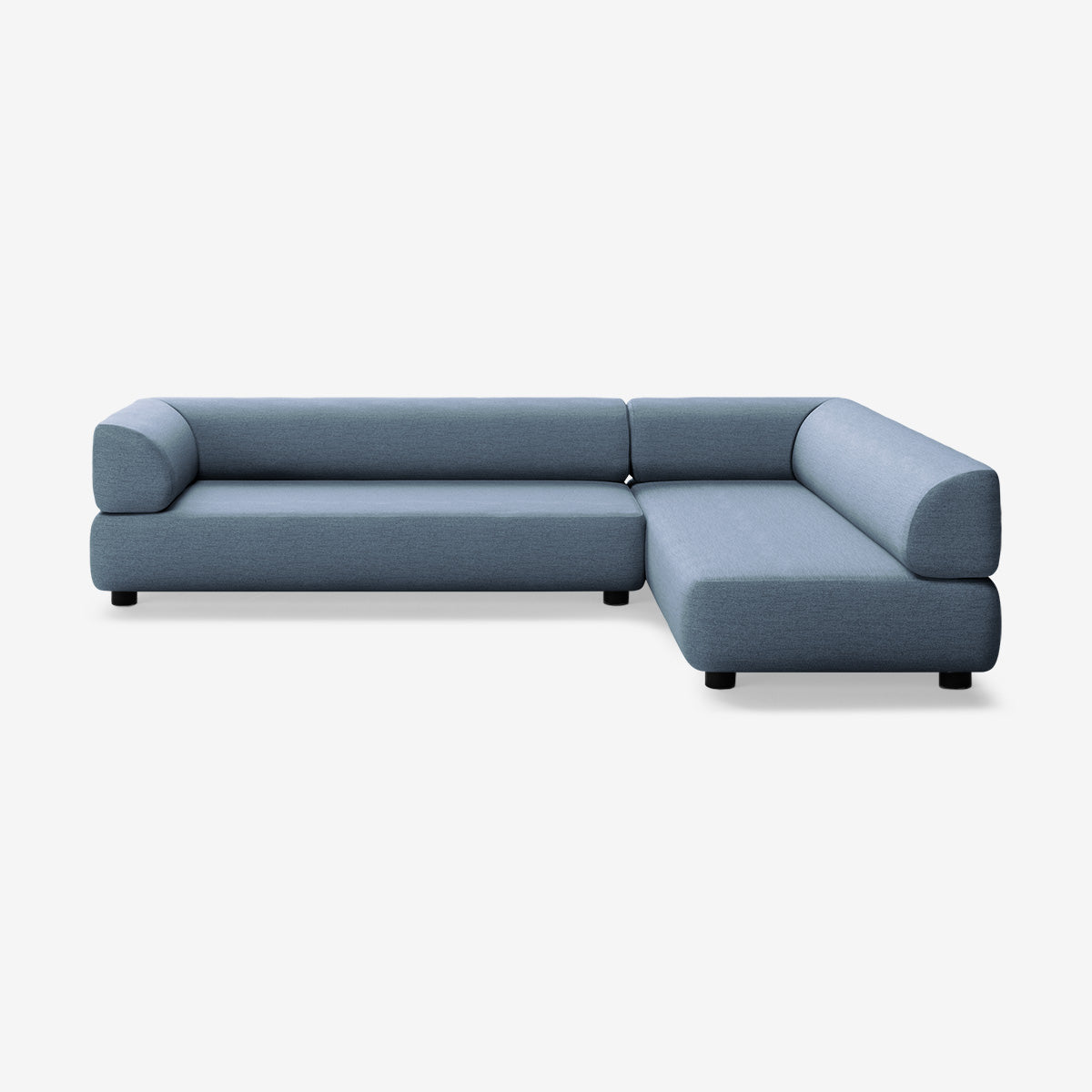 Bolder Sofa 295x200 Nantes Carbon Sky Links Niedrige Beine