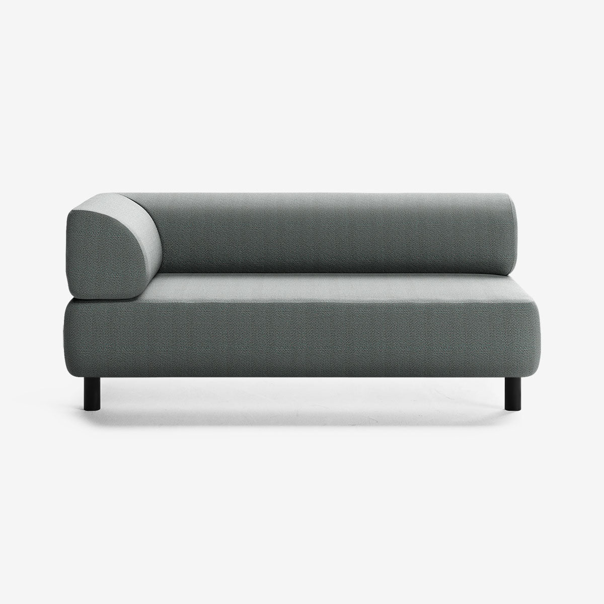 Bolder Sofa 2,5 Sitzer Links Arc Oxide