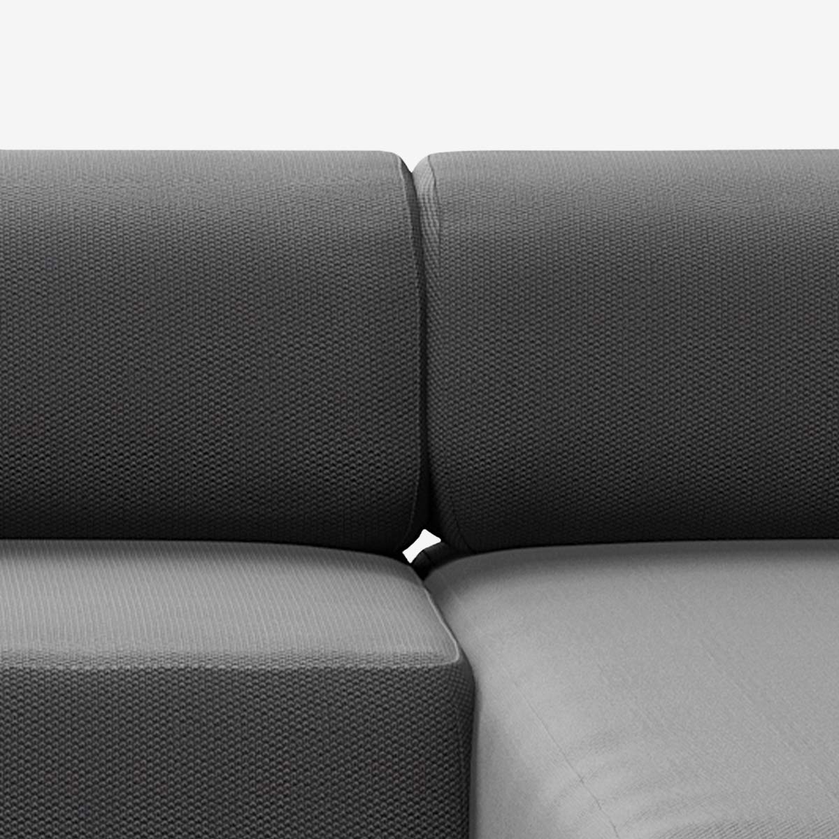 Bolder Sofa 2 Module Loop Shadow Detail Rechts