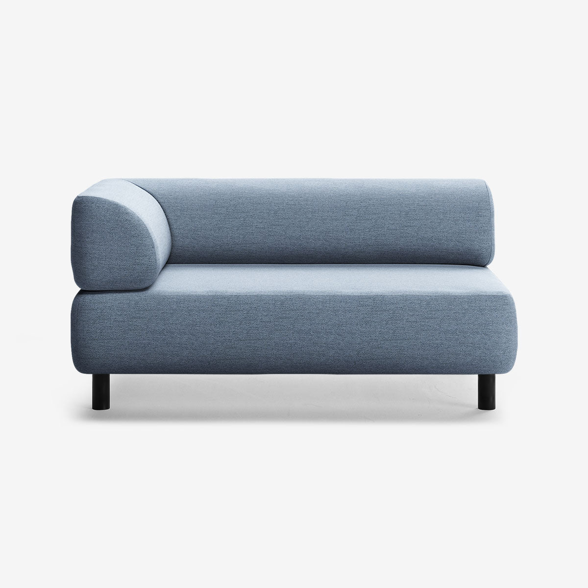Bolder Sofa 2 Sitzer Links Nantes Nantes Carbon Sky