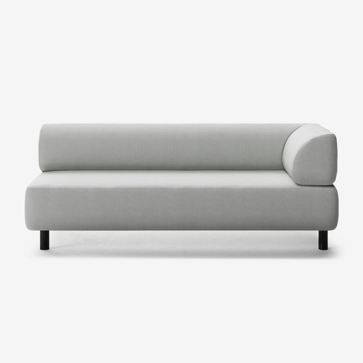 Bolder Sofa 3 Sitzer Rechts Nantes Grey Chine