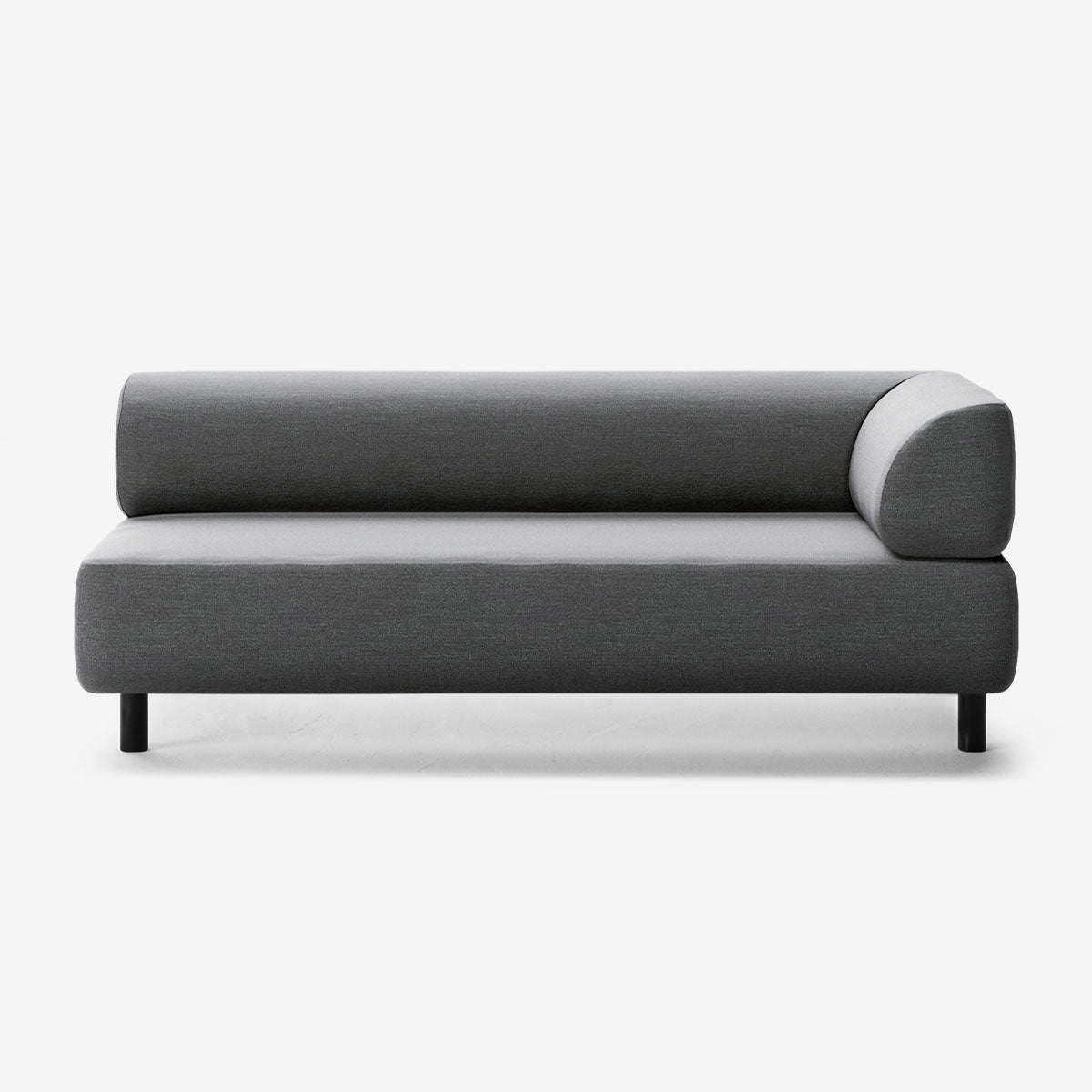 Bolder Sofa 3 Sitzer Rechts Nantes Sooty