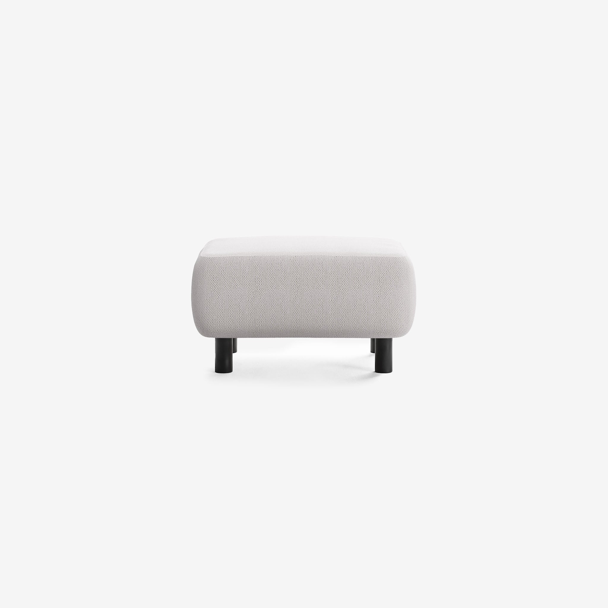Bolder Sofa Hocker Arc Concrete Schwarz