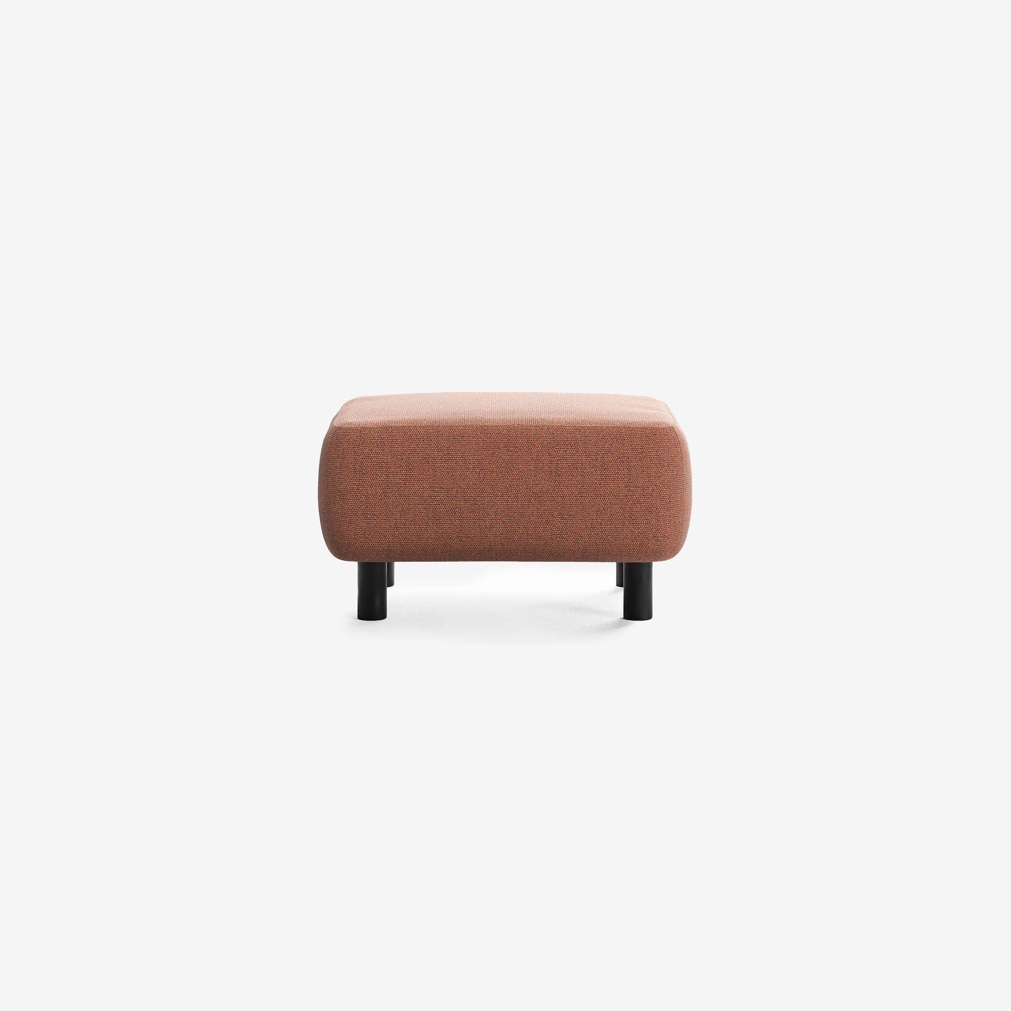 Bolder Sofa Hocker Heritage Rust Schwarz
