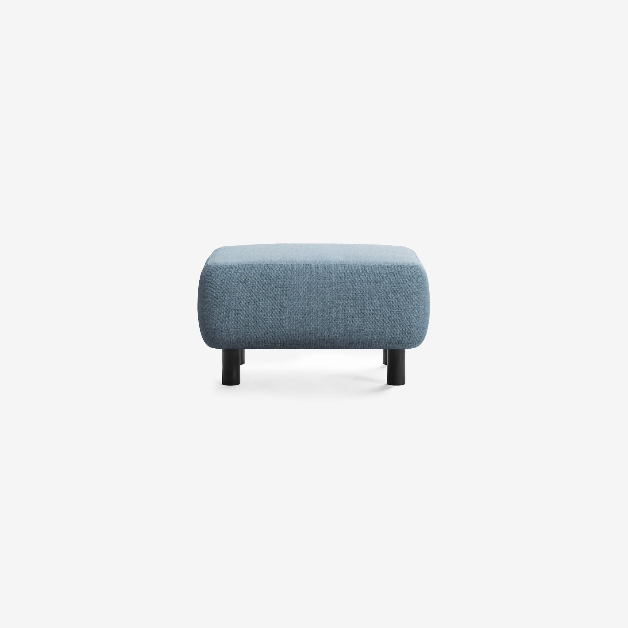 Bolder Sofa Hocker Nantes Sky Schwarz