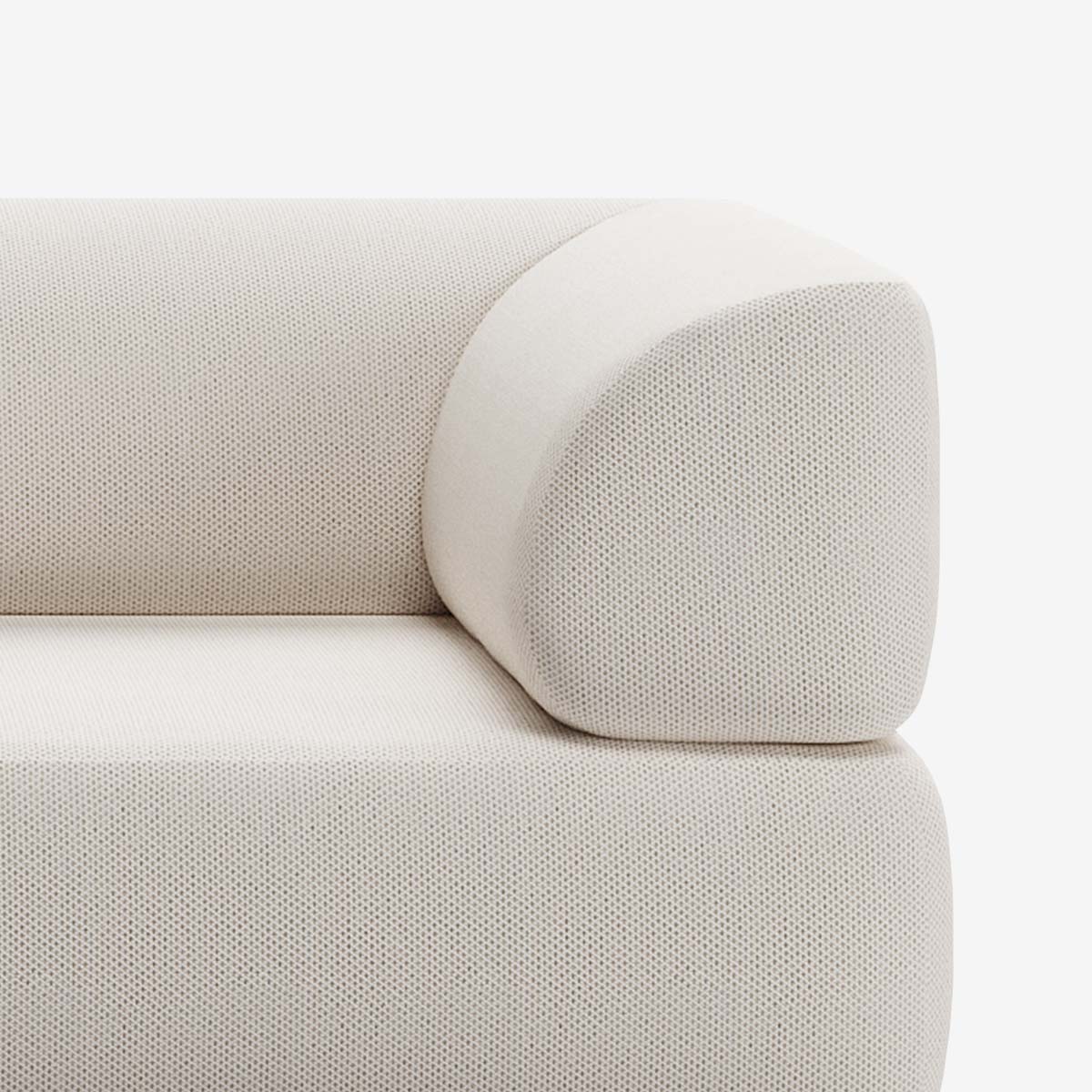 Bolder Sofa Mit Armlehne Arc Frame Detail Rechts