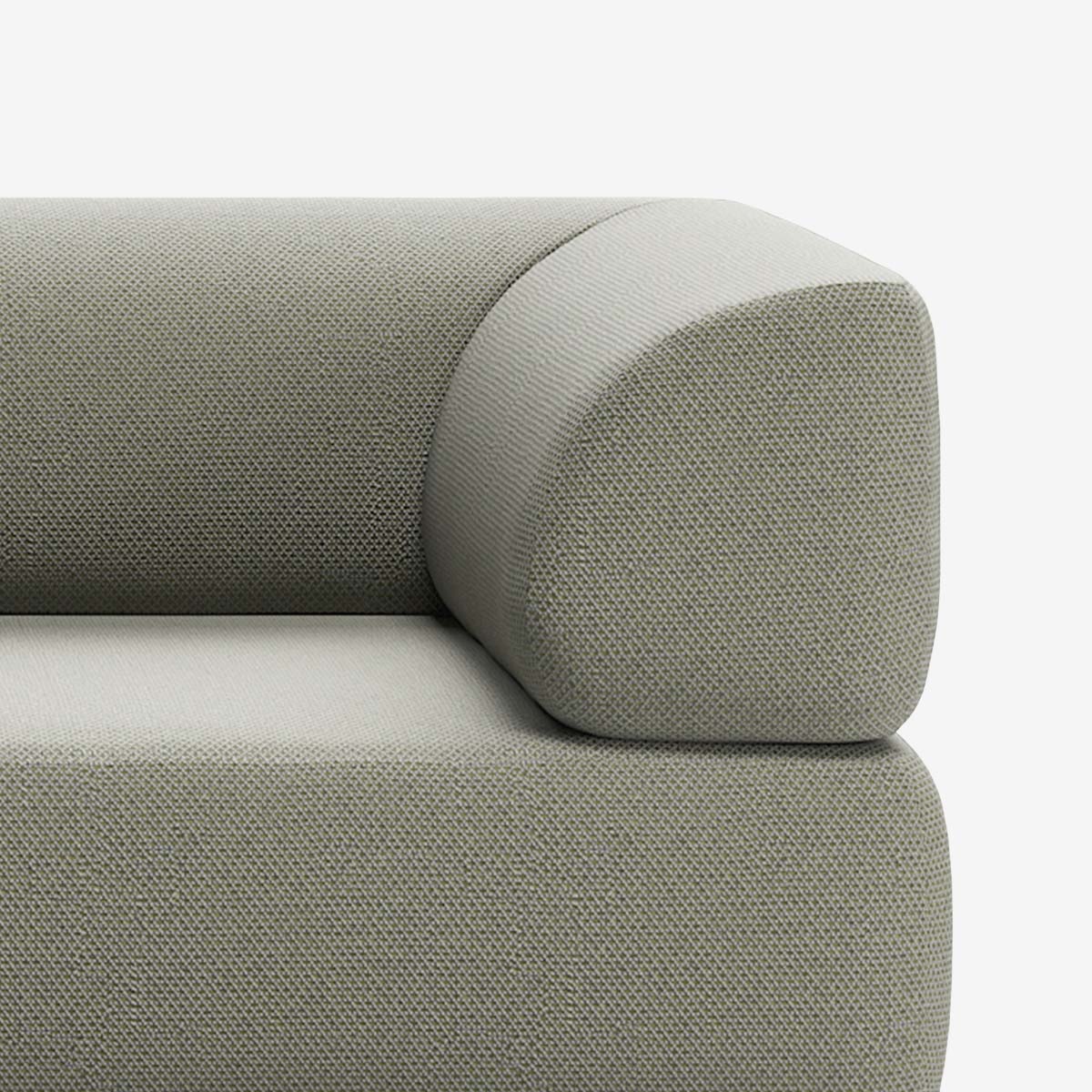 Bolder Sofa Mit Armlehne Arc Oxide Detail Rechts