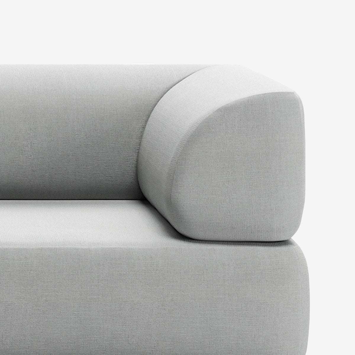 Bolder Sofa Mit Armlehne Nantes Grey Chine Detail Rechts