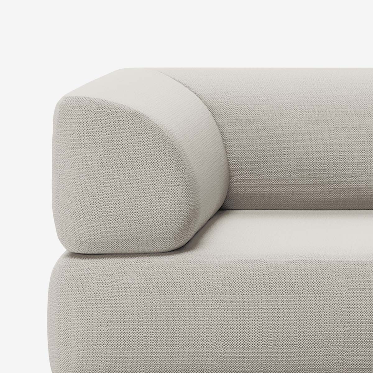 Bolder 2,5-Sitzer Armlehne Links