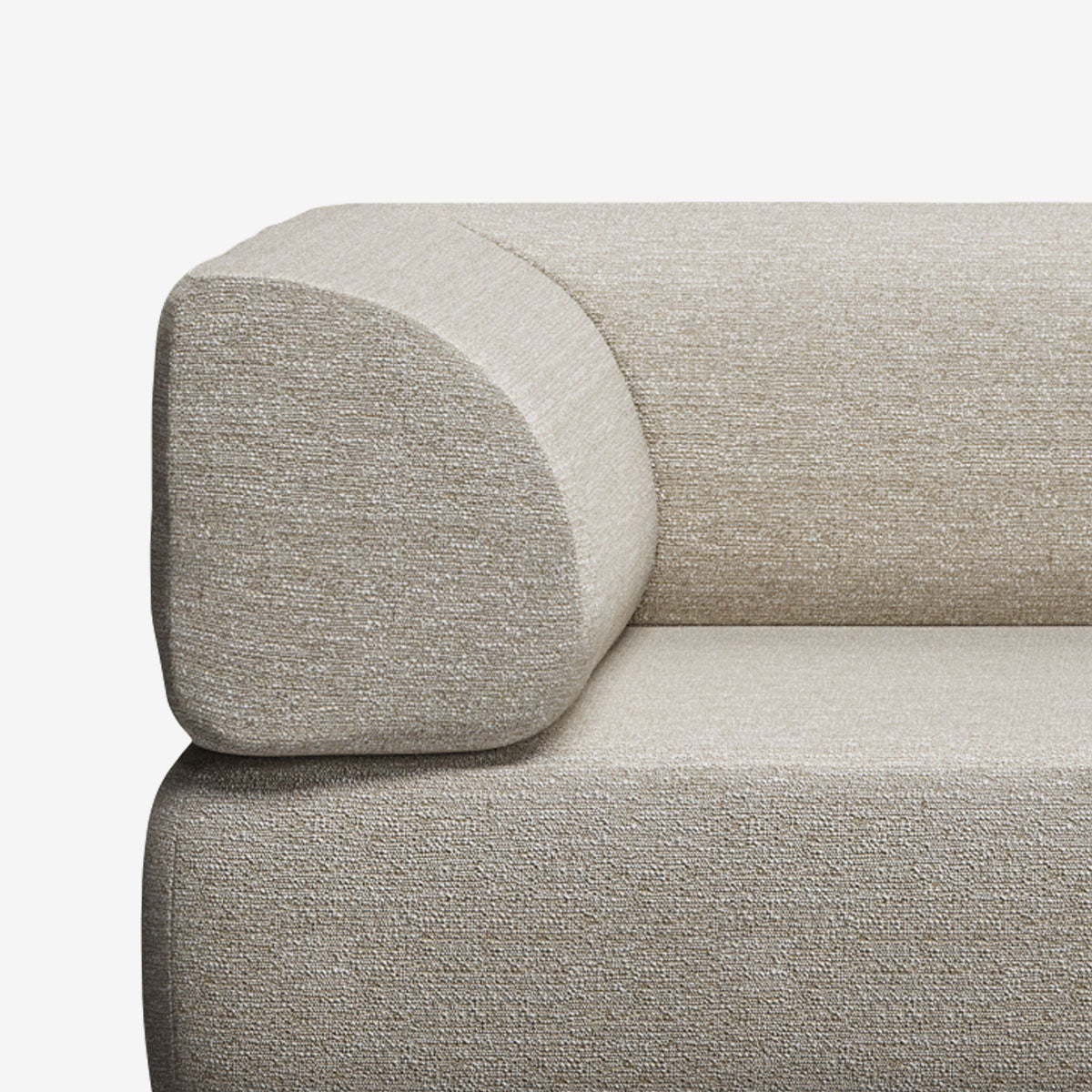 Bolder 2,5-Sitzer Armlehne Links