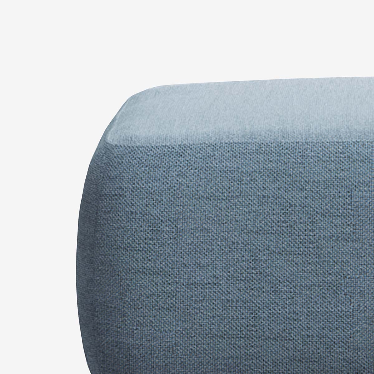 Bolder Sofa Nantes Carbon Sky Hocker Detail