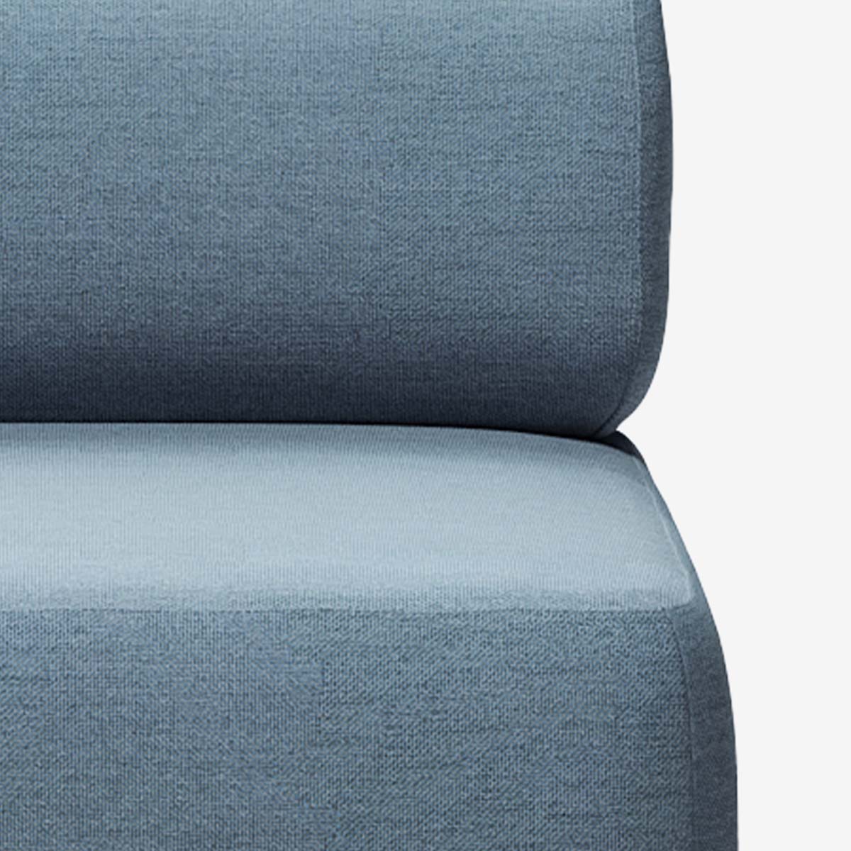 Bolder Sofa Nantes Carbon Sky Seitendetail