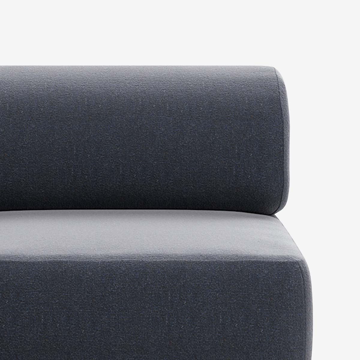 Bolder Sofa Ohne Armlehne Heritage Indigo Detail Rechts