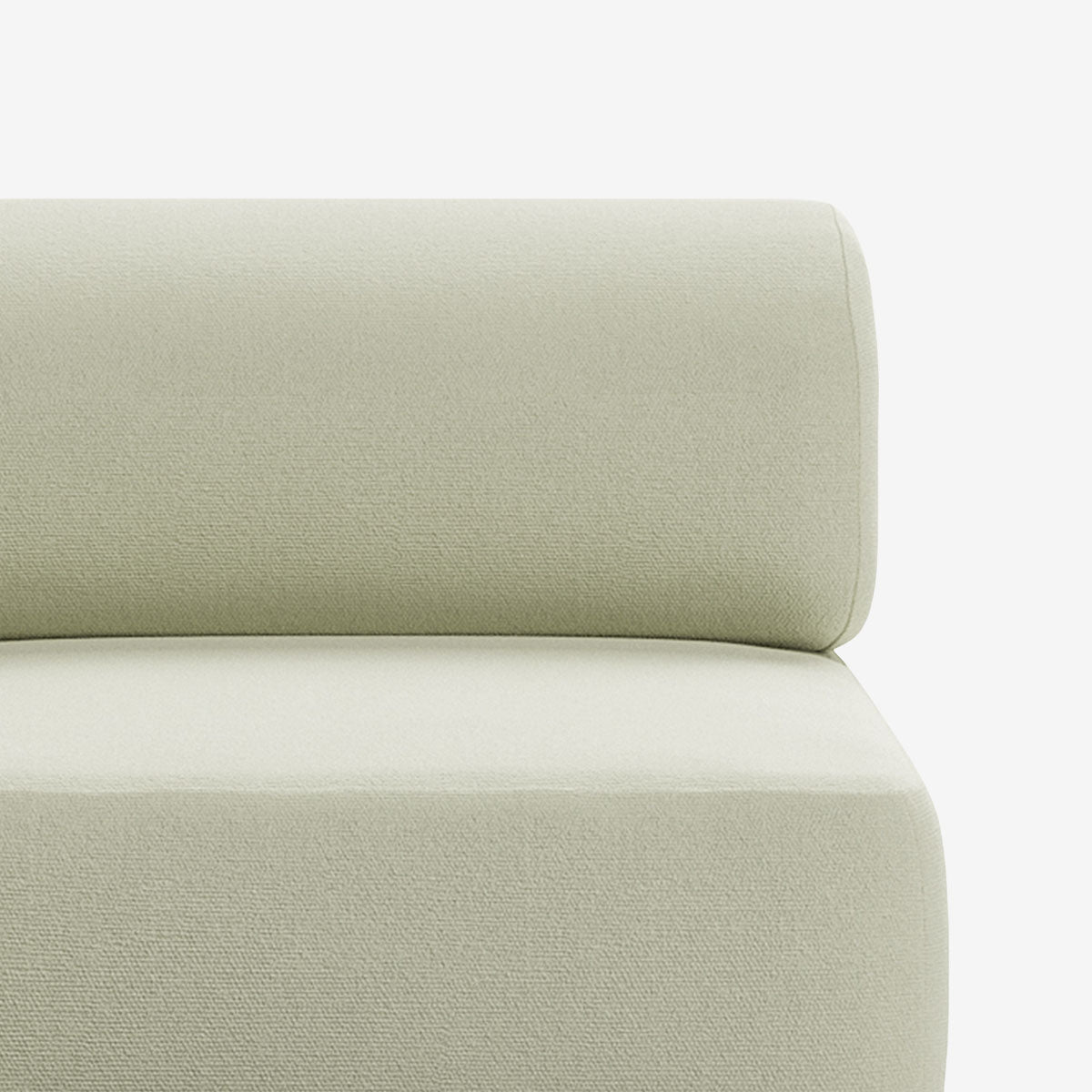 Bolder Sofa Ohne Armlehne Heritage Moss Detail Rechts