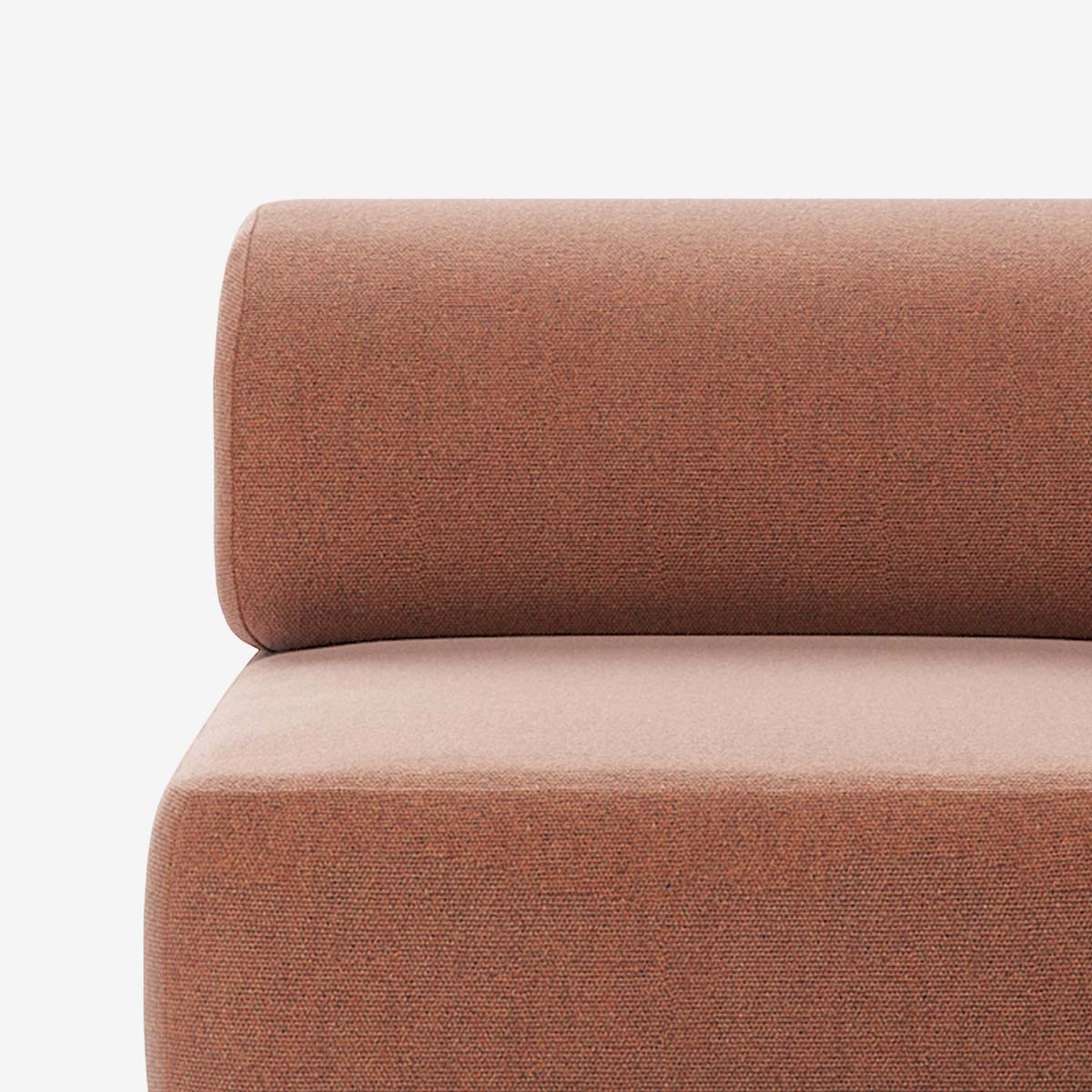 Bolder Sofa Ohne Armlehne Heritage Rust Detail Links