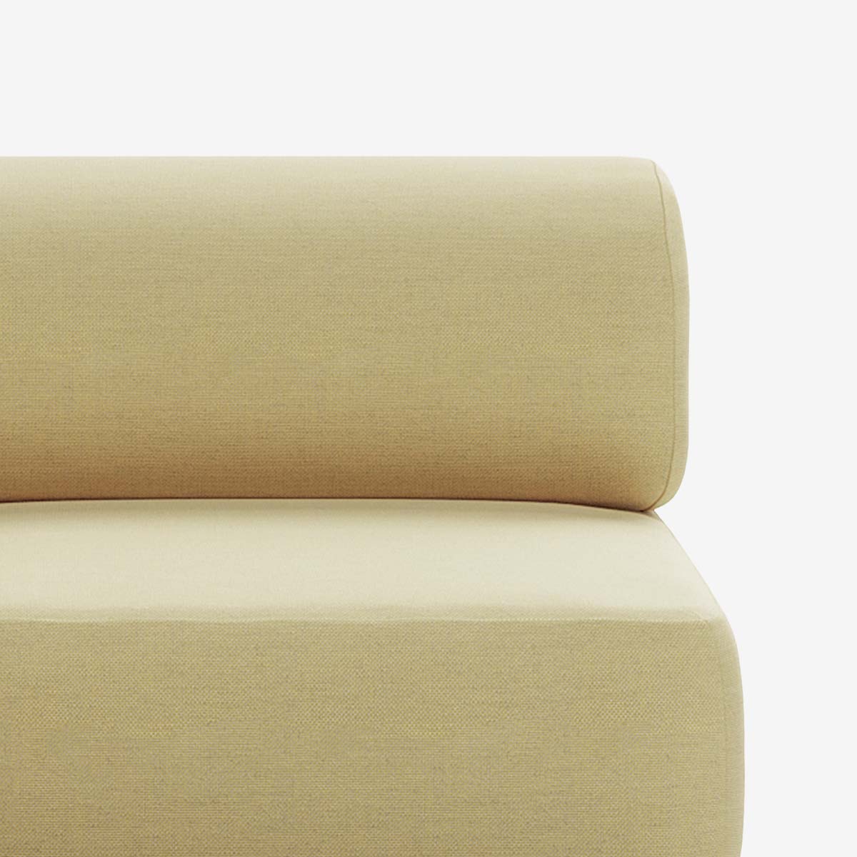 Bolder Sofa Ohne Armlehne Nantes Amber Detail Rechts