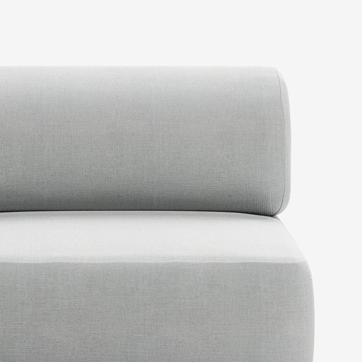 Bolder Sofa Ohne Armlehne Nantes Grey Chine Detail Rechts