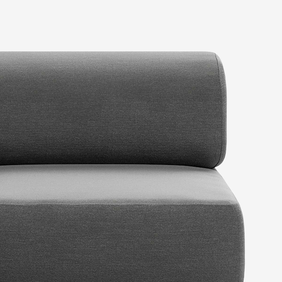 Bolder Sofa Ohne Armlehne Nantes Sooty Detail Rechts