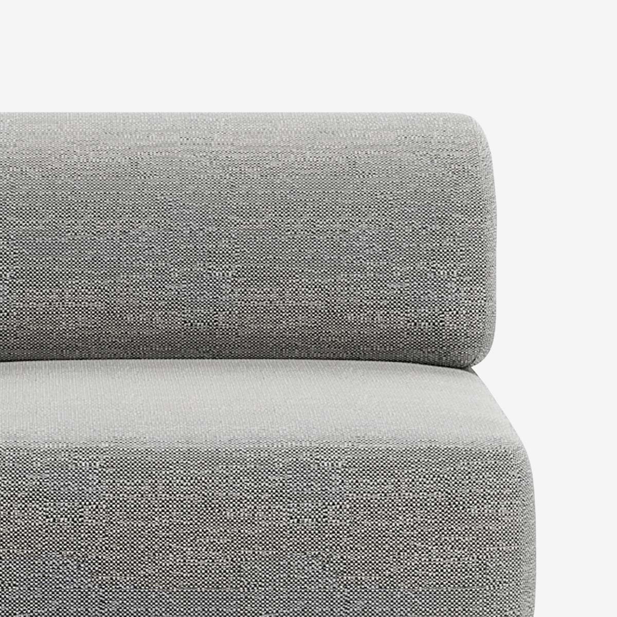 Bolder Sofa Ohne Armlehne Savant Zink Detail Rechts