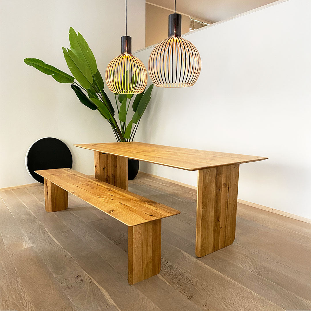 Esstisch Hellen 200x90 cm (Natur)