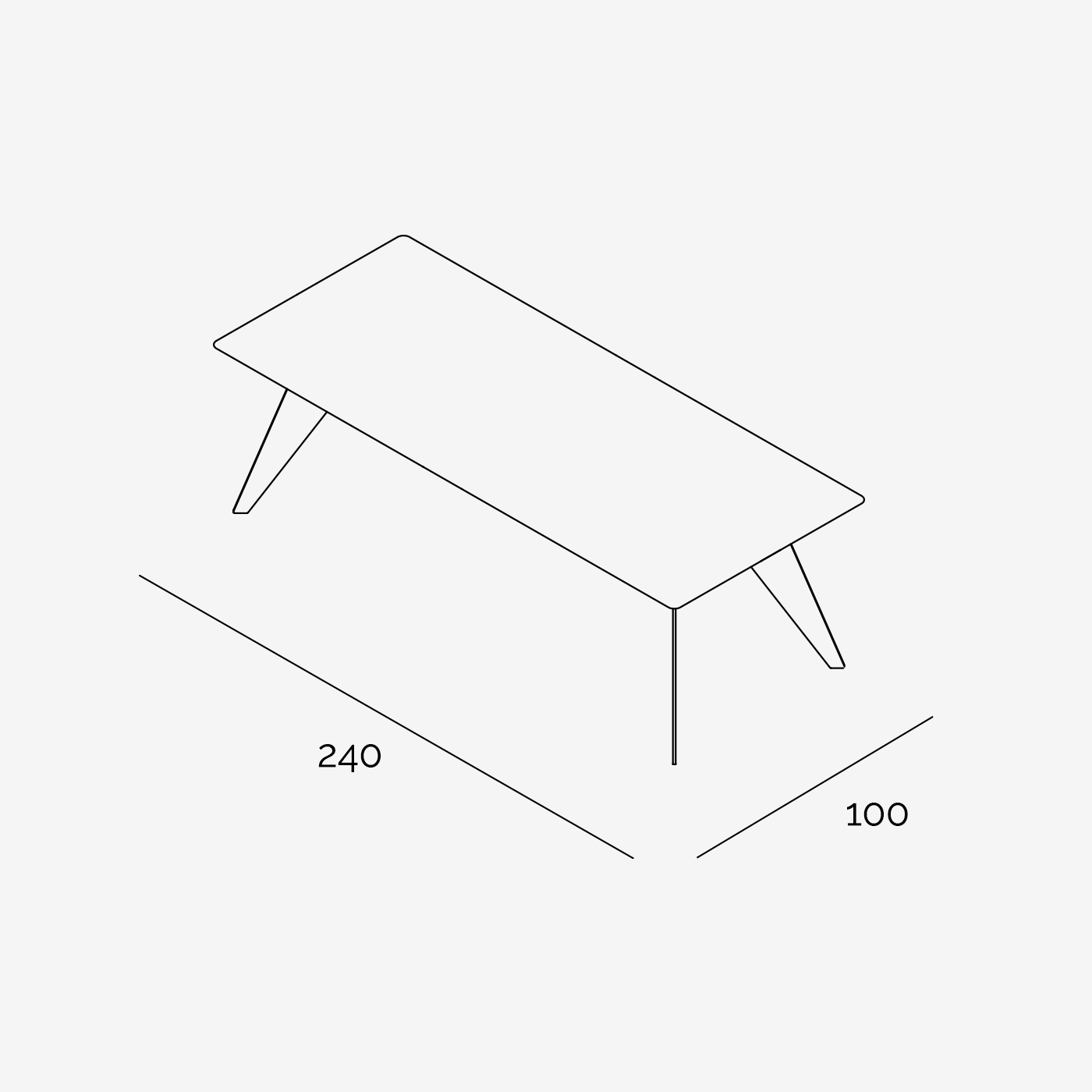 Esstisch Hoogland Schwarz