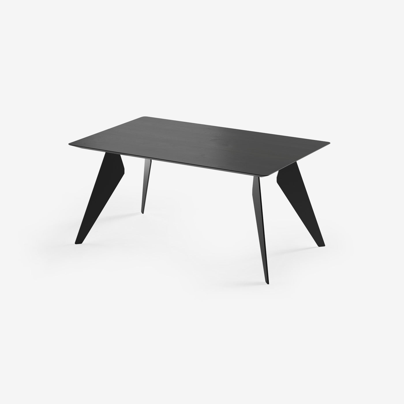 Esstisch Hoogland Schwarz Espresso 160x100 cm