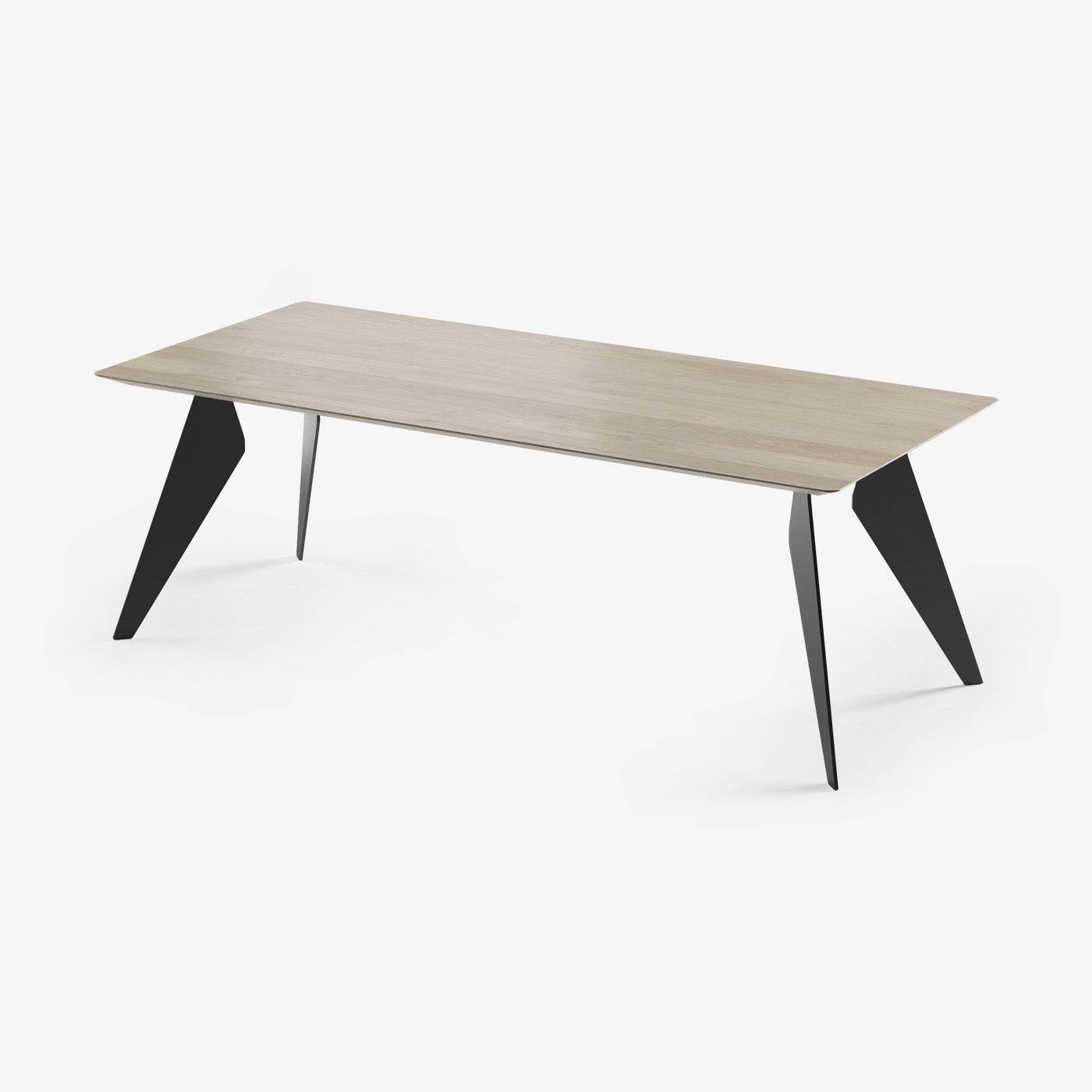 Esstisch Hoogland Schwarz Milk 220x100 cm