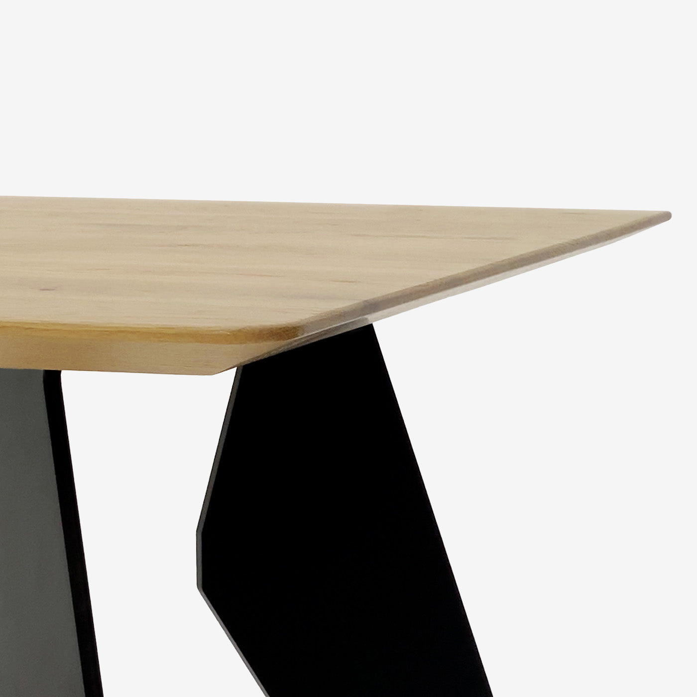 Esstisch Hoogland Schwarz Oat Detail