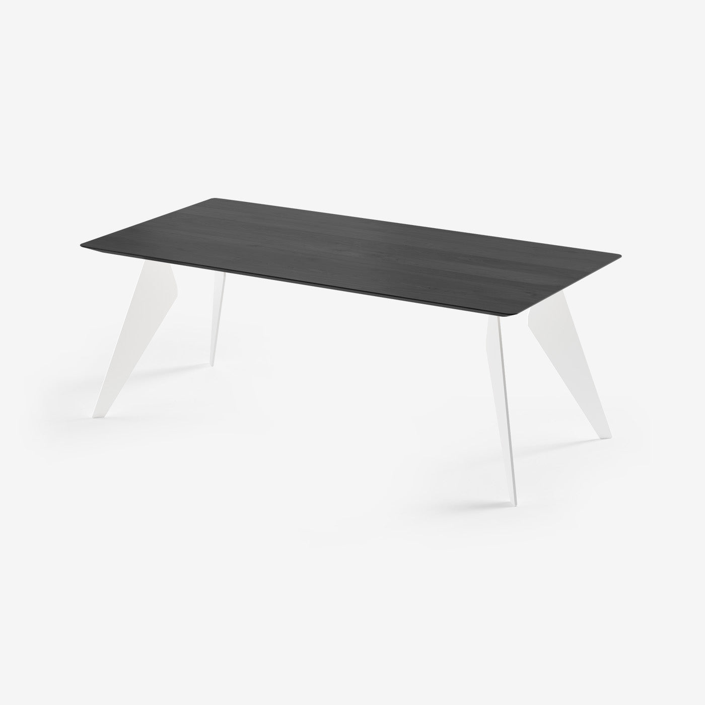 Esstisch Hoogland Weiß Espresso 200x100 cm