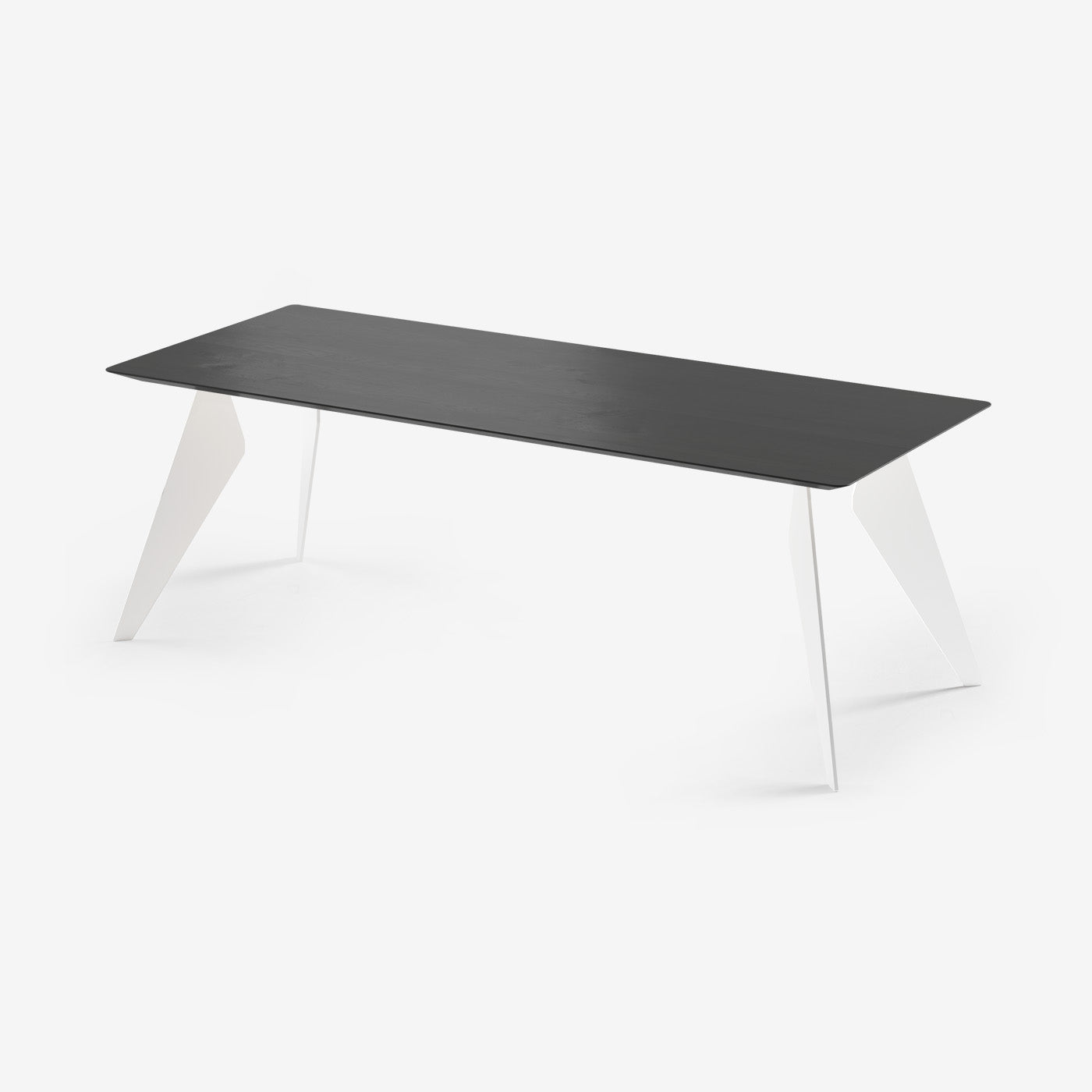Esstisch Hoogland Weiß Espresso 220x90 cm