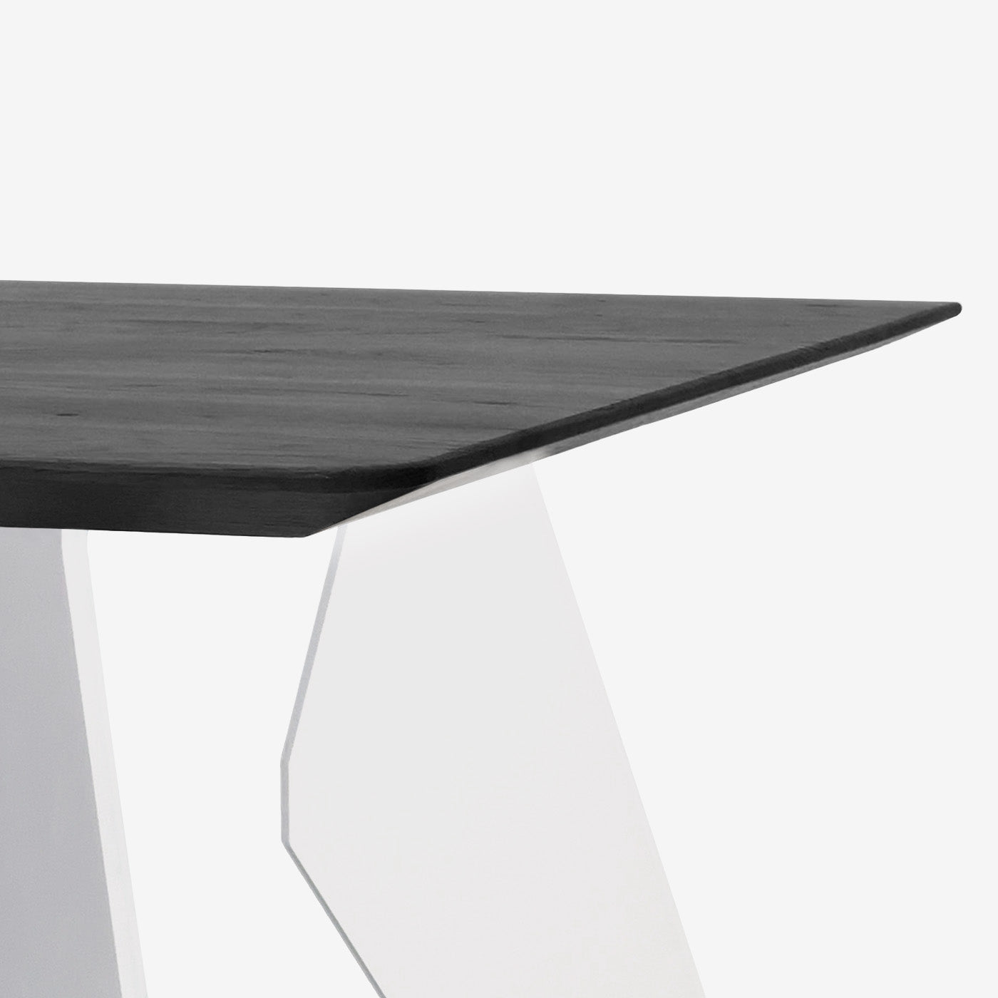 Esstisch Hoogland Weiß Espresso Detail