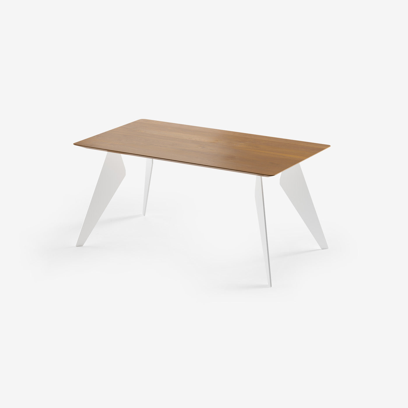 Esstisch Hoogland Weiß Honey 160x90 cm